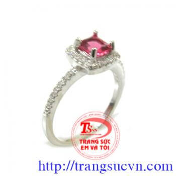 Nhẫn bạc con gái