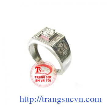 Nhẫn nam bạc cao cấp