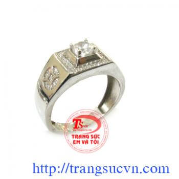 Nhẫn nam bạc cao cấp