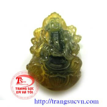 Saphir phật quan âm đẹp