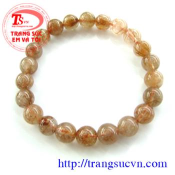Thạch anh tóc đẹp đỏ 10 ly