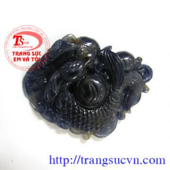 Cá chép hóa Rồng Saphir