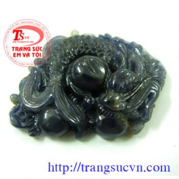 Cá chép hóa Rồng Saphir