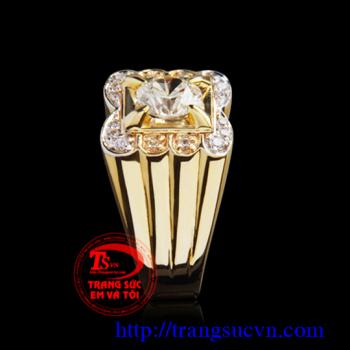 Nhẫn Nam Kim cương