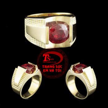 Bán Nhẫn ruby nam đơn giản vàng 18K,Giá nhan don gian vang 18k Có giấy kiểm định® Nhẫn ruby nam đơn giản vàng 18K bán nhan don gian vang 18k toàn quốc Trangsucvn.com -Website chuyên Trang sức Nam Nữ.Vàng bạc, quý,ngọc.Có quý và vàng. Đặt hàng tại Sức Em V