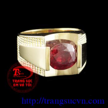 Bán Nhẫn ruby nam đơn giản vàng 18K,Giá nhan don gian vang 18k Có giấy kiểm định® Nhẫn ruby nam đơn giản vàng 18K bán nhan don gian vang 18k toàn quốc Trangsucvn.com -Website chuyên Trang sức Nam Nữ.Vàng bạc, quý,ngọc.Có quý và vàng. Đặt hàng tại Sức Em V