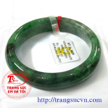 Lắc hẹ ngọc cẩm thạch kiểm định SJC