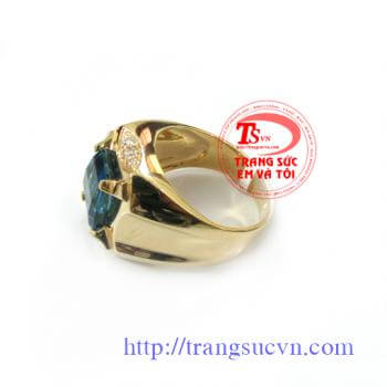Mệnh Mộc Nên Đeo Nhẫn Topaz