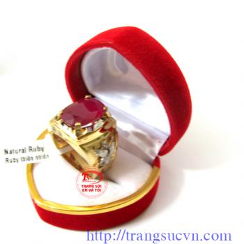 Nhẫn Ruby Nam Phi