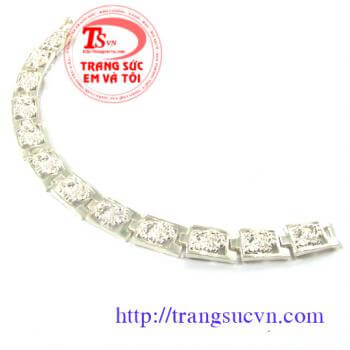 Lắc nam bạc cao cấp
