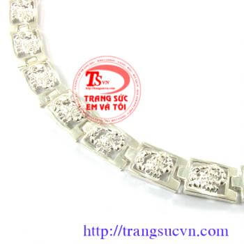 Lắc nam bạc cao cấp