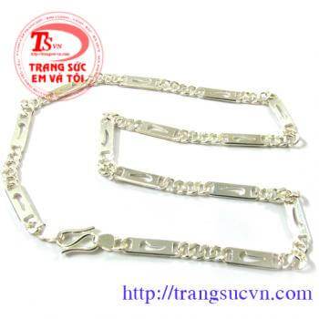 Dây bạc cao cấp nam