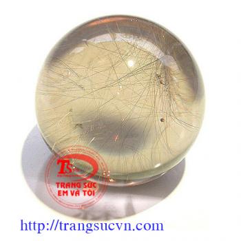 Bán Cầu tóc đá thiên nhiên,Giá Cầu tóc đá thiên nhiên giấy kiểm định Cầu tóc đá thiên nhiên bán toàn quốc Trangsucvn.com -Website chuyên Trang sức Nam Nữ. Vàng bạc, quý, ngọc. Có quý và vàng. Đặt hàng tại Sức Em Và Tôi theo yêu cầu