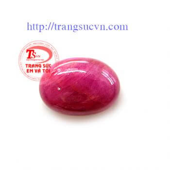 Ruby thiên nhiên Lục yên màu đỏ tím