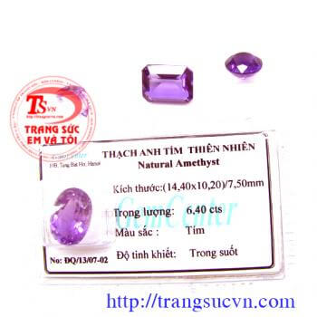 Thạch anh tím ép vỉ- kiểm định