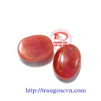 Đá sapphire tím-hồng