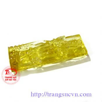 Berin (beryl) vàng-tượng phật