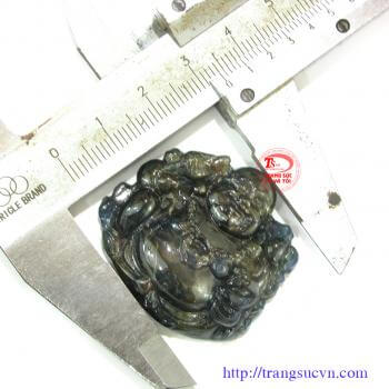 Phật di lặc đá quý sapphira