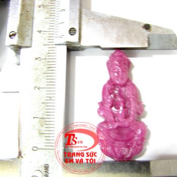 Hồng ngọc tượng phật