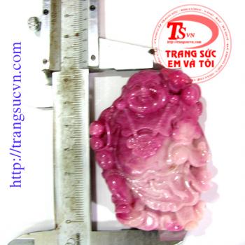 Phật di lặc,ông địa, đá ruby