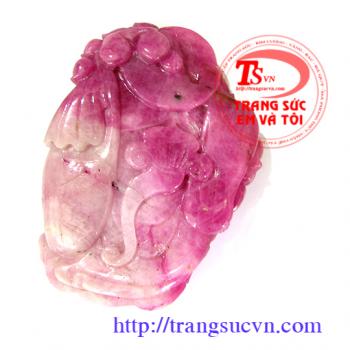 Phật di lặc,ông địa, đá ruby