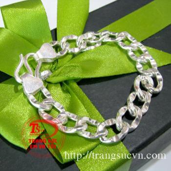 Lắc bạc nam tính 1 cây rưỡi