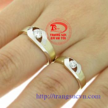 Kim cương nhẫn cưới