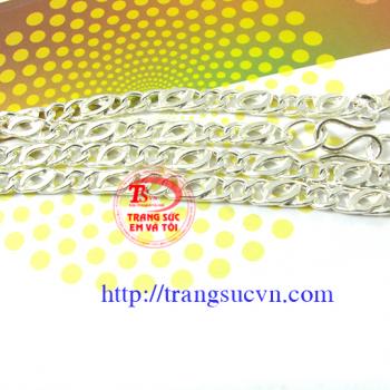 Dây chuyền bạc ta nam