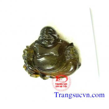 Phật di lặc đá tourmaline