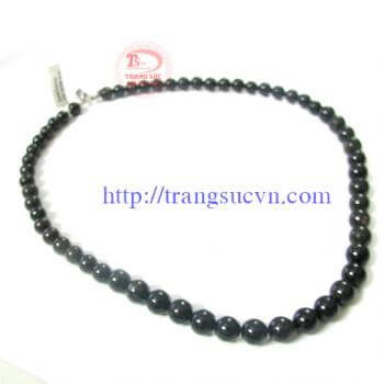 Vòng Toumaline đen đẹp - chuỗi cổ