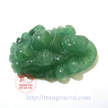 Phật di lặc Aventurine bền đẹp, chất lượng, chạm khắc tinh xảo, sắc nét. Phật di lặc Aventurine.