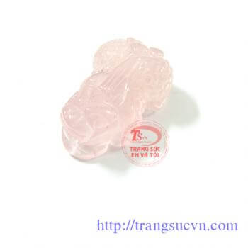 Tỳ hưu đá màu hồng