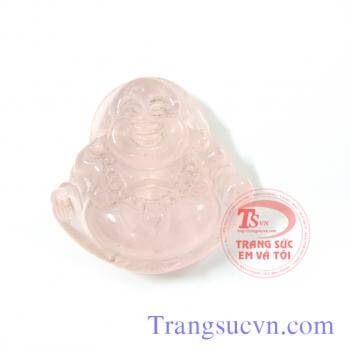 Phật di lặc thạch anh hồng