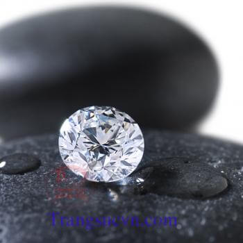 Nhẫn peridot vàng kim cương