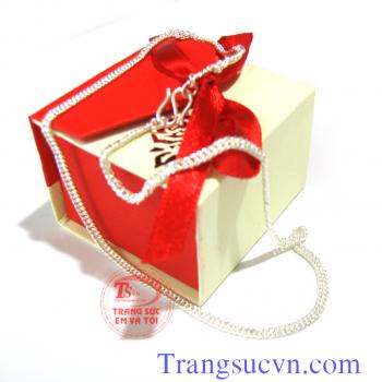 Dây chuyền bạc nữ