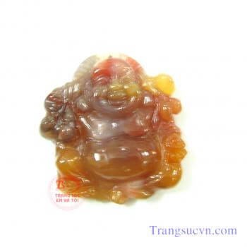 Phật di lặc màu vàng, nâu đất 