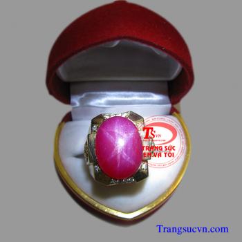 Nhẫn ruby sao đẹp