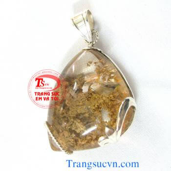 Mặt thạch anh cát san hô được chế tác trên chất liệu:  - Thạch anh cát  - Móc được làm bằng bạc ta  - Bán toàn quốc  - Thanh toán an toàn  - Giao hàng tận nơi và thanh toán khi nhận hàng. 