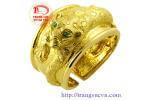 Nhẫn hình con báo, nhẫn nam vàng tây, nhẫn hổ báo