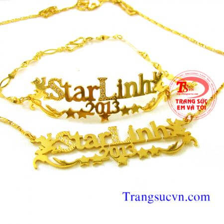  Bán Dây chuyền chữ vàng tây 18k,Giá day chuyen chu vang 18k,Có giấy kiểm định® Dây chuyền chữ vàng tây 18k và vàng day chuyen chu vang 18k, bán toàn quốc Trangsucvn.com -Website chuyên Trang sức Nam Nữ.Vàng bạc,quý,ngọc.,Đặt hàng tại Trang Sức Em Và Tôi 