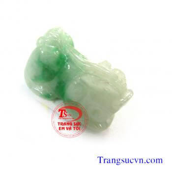 Tỳ hưu đá cẩm thạch nhiên nhiên đeo đẹp, hợp phong thủy