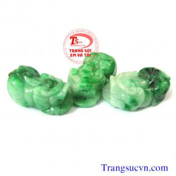 Tỳ hưu mặt dây chuyền nam ngọc phỉ thúy