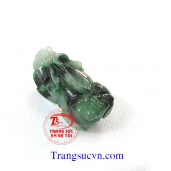 Tỳ hưu đá cẩm thạch nhiên nhiên Tỳ hưu ngọc cẩm thạch thiên nhiên  Tỳ hưu Jadeite Tỳ hưu ngọc jadeite đẹp