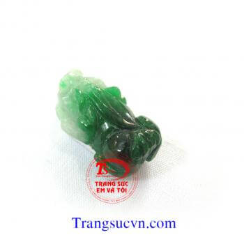Tỳ hưu đá quý cẩm thạch Jadeite tỳ hưu tài lộc Tỳ hưu mặt dây chuyền nam ngọc phỉ thúy Tỳ hưu đá cẩm thạch nhiên nhiên Tỳ hưu ngọc cẩm thạch thiên nhiên  Tỳ hưu JadeiteChất liệu: Ngọc cẩm thạch nhiên nhiên ( Natural Jadeite)Tỳ hưu cẩm thạch ( Tỳ hưu phỉ t