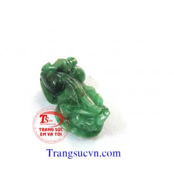 Mặt tỳ hưu nhỏ phong thủy may mắn