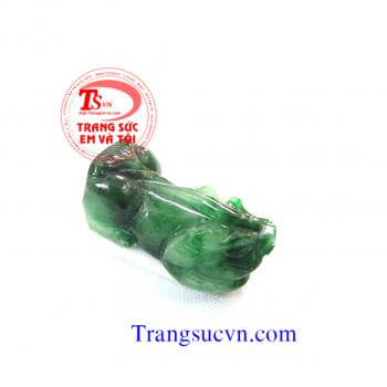 Tỳ hưu ngọc cẩm thạch Tỳ hưu ngọc jadeite Tỳ hưu mặt dây chuyền nam ngọc phỉ thúy Tỳ hưu đá cẩm thạch nhiên nhiên Tỳ hưu ngọc cẩm thạch thiên nhiên  Tỳ hưu Jadeite  Chất liệu: Ngọc cẩm thạch nhiên nhiên ( Natural Jadeite)  Tỳ hưu cẩm thạch ( Tỳ hưu phỉ th