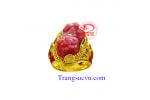 Nhẫn nam tỳ hưu ruby