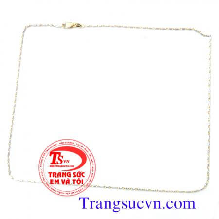 Bán Dây chuyền vàng Ý 18k có giấy kiểm định đá quý,Bán Dây chuyền vàng Ý 18k đảm bảo chất lượng cao Bán Dây chuyền vàng Ý 18k 