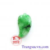 Mặt ngọc lá ngọc cành vàng Ngọc cẩm thạch thiên nhiên ( Natural Jadeite)  Sản phẩm mặt lá ngọc cẩm thạch thiên có GIẤY KIỂM ĐỊNH ĐÁ QUÝ  Bán toàn quốc vận chuyển phát nhanh  Thanh toán khi nhận hàng.