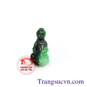 Phật cẩm thạch màu xanh  Phật ngọc Jadeite thiên nhiên với chất lượng tốt phù hợp.  Sản phẩm mặt phật ngọc cẩm thạch thiên nhiên bọc vàng tây 10k, 12k,14k,18k có giấy kiểm định vàng kèm theo.  Trọng lượng: 6,10 Carat  Kích thước: 24,900 x 12,30 / 3,00 mm 